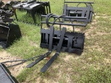 (242)-(A)UNUSED GIYI MINI SS SIDE SHIFT FORKS