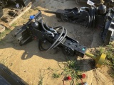 (151)-(A)UNUSED GIYI MINI SKID STEER POST DRIVER