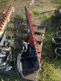 (132)UNUSED MIVA MINI EXCAVATOR HEDGE TRIMMER