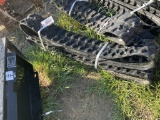 (134)-(A)UNUSED MIVA MINI EXCAVATOR RUBBER TRACKS