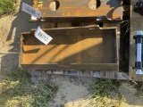 (177)-(A)UNUSED MINI SKID STEER MOUNTING PLATE