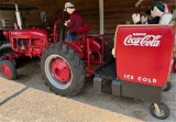 (67)1950 INTERNATIONAL CUB W/ CUSTOM COKE TRAILER