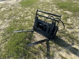 (243)-(A)UNUSED GIYI MINI SS SIDE SHIFT FORKS