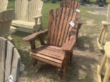 (8)RED SWIVEL CHAIR