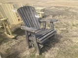 (4)GRAY SWIVEL CHAIR