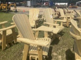 (15)SWIVEL CHAIRS W/ TABLE SETTEE