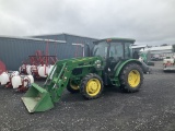 (222)-(A)JOHN DEERE 5075E W/ JD 520M LOADER