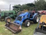 (234)-(A)NEW HOLLAND TC48 W/ LOADER