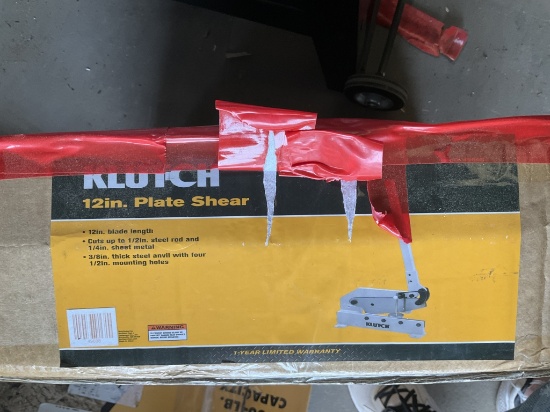 KLUTCH 12" PLATE SHEAR