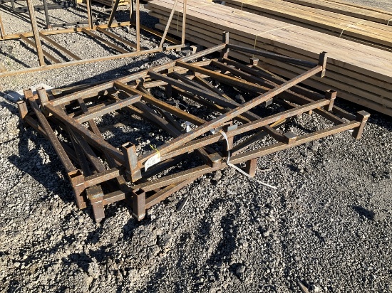 507-LOT OF METAL RACKS