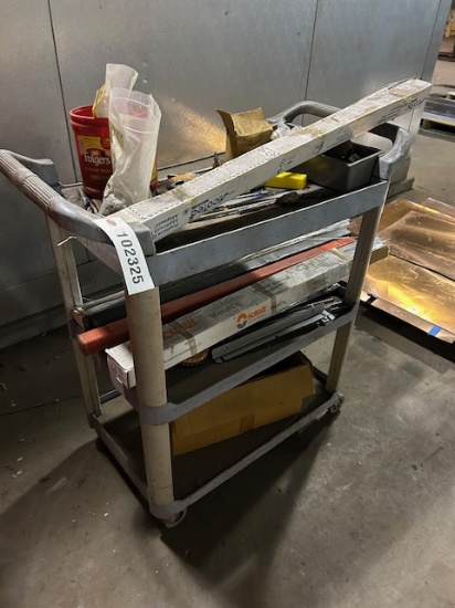 CART & ASSORTED RODS