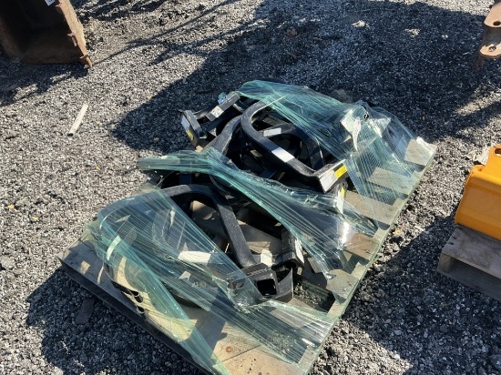 A-OSHKOSH FUEL TANK BRACKETS