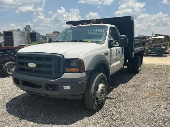 2006 Ford F550s Dump Truck