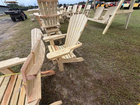 (4)ADIRONDACK CHAIR