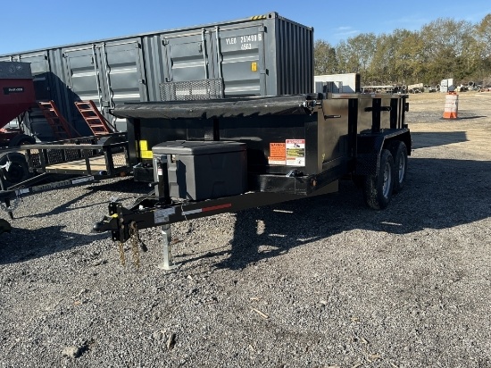 (903)2026 SSI 6'10 X 12 T.A. DUMP TRAILER