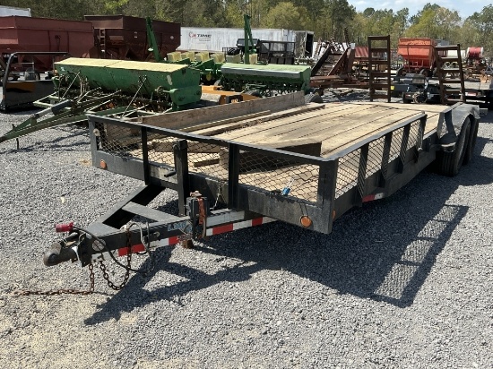 (904)Loadtrail 22' T.A. Trailer - No Title