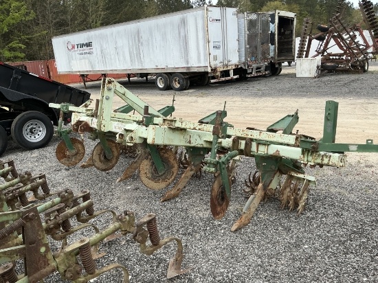 (1237)A-KMC 4 ROW CULTIVATOR W/ NO TILL DISC