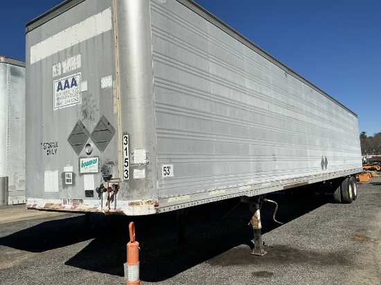 (936)1995 DORSEY 53' DRY VAN TRAILER