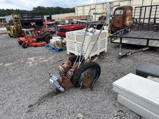 (549)A-Page Garden Tractor - Inop