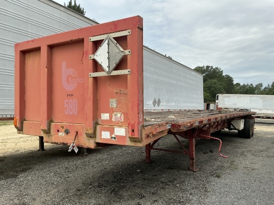 (933)2003 Transcraft 53' Flatbed Trailer