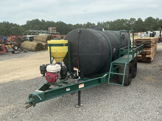 (996)A-Vans 1,000gal. Nurse Tank On Trailer