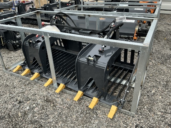 (1173)A-UNUSED LANDHONOR 72" SS ROCK GRAPPLE