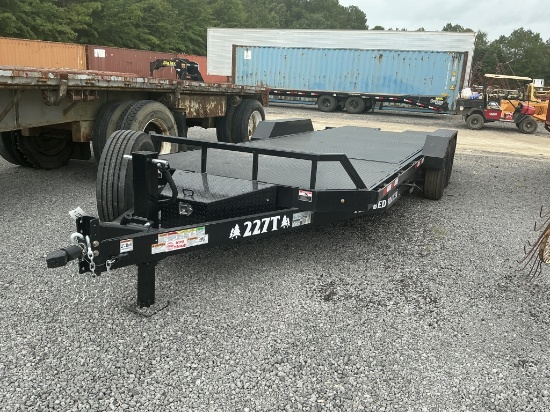 (930)Ind. America 7 X 22 T.A. Tilt Trailer - 227t