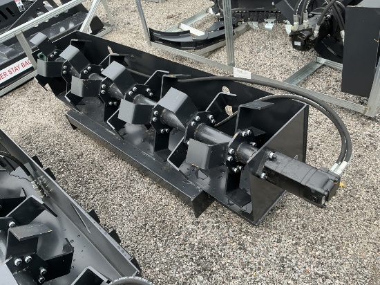 (1314)A-UNUSED JCT 72" SKID STEER TILLER