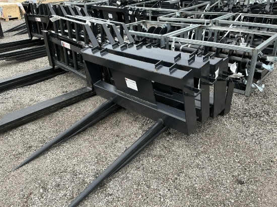 (1303)A-UNUSED JCT SKID STEER BALE SPEAR