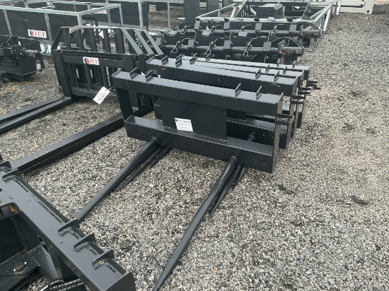 (1209)A-UNUSED JCT SKID STEER BALE SPEAR