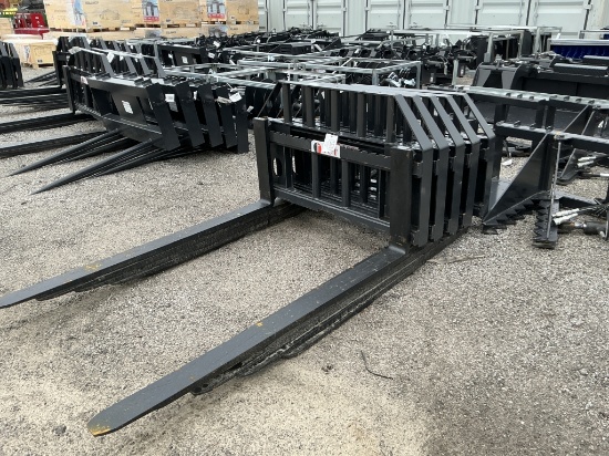 (1290)A-UNUSED JCT 60" SKID STEER FORKS