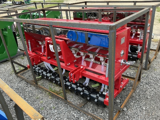 (1370)A-Unused Agt Skid Steer/3pt Seeder