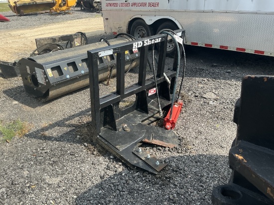 (1418)Skid Steer Tree Shear