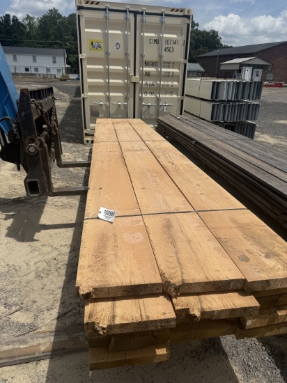 (595)15PCS OF 2 X 12 X 16 OAK LUMBER