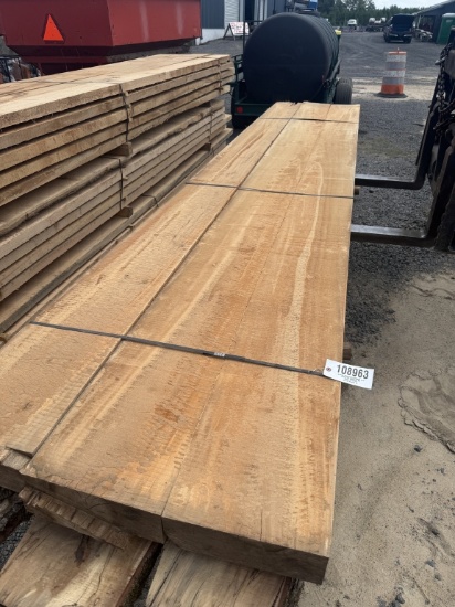 (814)A-6PCS OF 4 X 12 X 16 OAK LUMBER