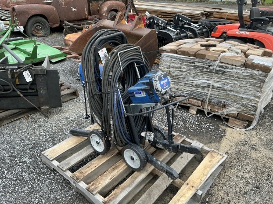 (519)-(2)MAGNUM X7 AIRLESS PAINT SPRAYERS