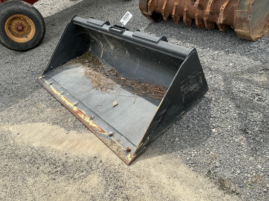 (1221)A-John Deere 72" Skid Steer Bucket