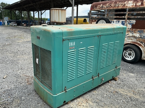 (637)Onan 60 Generator - Runs