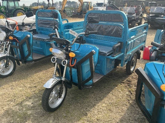 Unused Sdlanch Iret13 Electric Tricycle-Blue