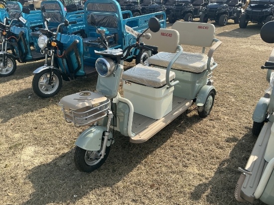 UNUSED SDLANCH IRGC40 MINI GOLF CART-AQUA