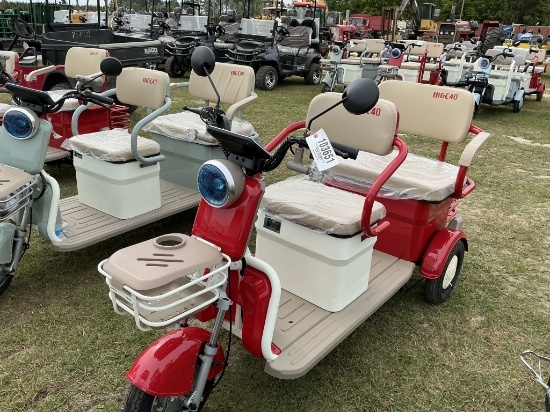 Unused Sdlanch Irgc40 Mini Golf Cart-Red