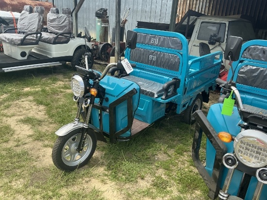 Unused Sdlanch Iret13 Electric Tricycle-Blue