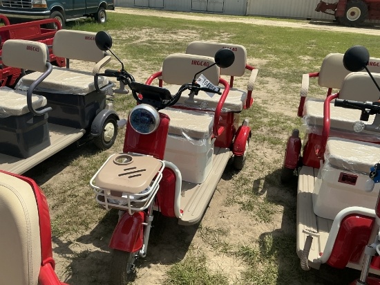 Unused Sdlanch Irgc40 Mini Golf Cart-Red