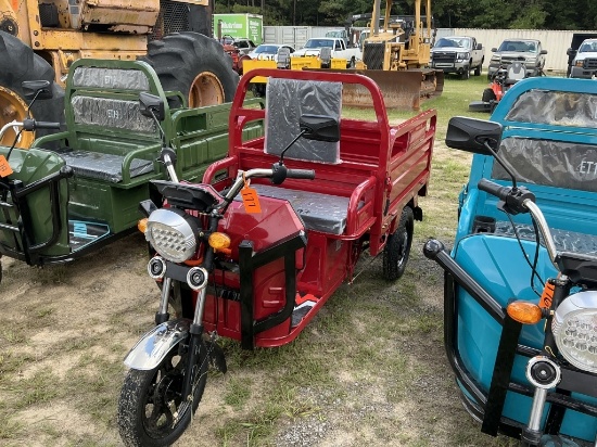 UNUSED SDLANCH IRET13 ELECTRIC TRICYCLE-RED