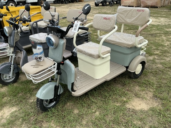 Unused Ircg40 Electric Mini Golf Cart-Aqua