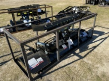 UNUSED MOWER KING 3PT/SKID STEER DOZER BLADE