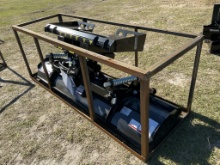 UNUSED MOWER KING 3PT/SKID STEER DOZER BLADE