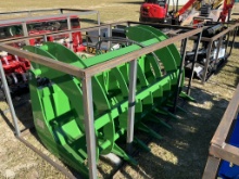 UNUSED AGT 72" SKID STEER ROOT RAKE GRAPPLE