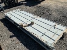 (50)UNUSED SKLP 10FT GALVALUME STEEL SHEETS