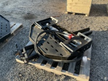 UNUSED GIYI 60" SKID STEER SIDE SHIFT FORKS